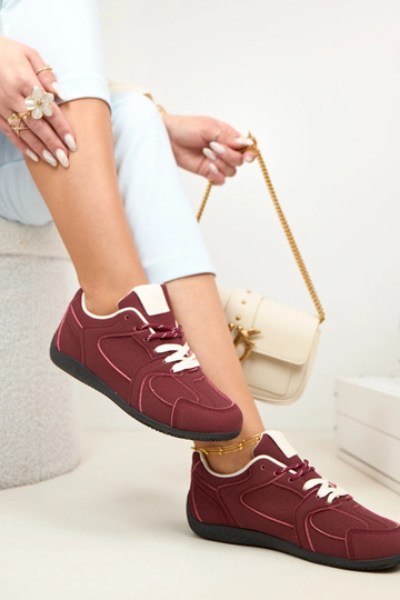 Scarpe da basket donne color vino Amaryllis 2