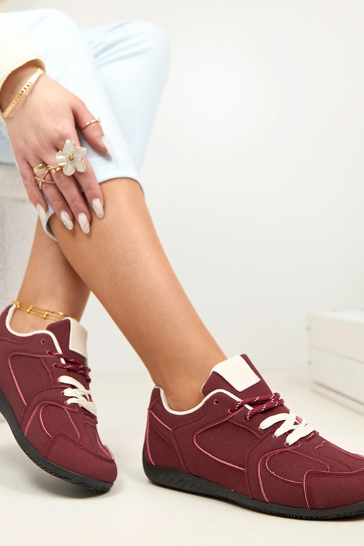 Scarpe da basket donne color vino...