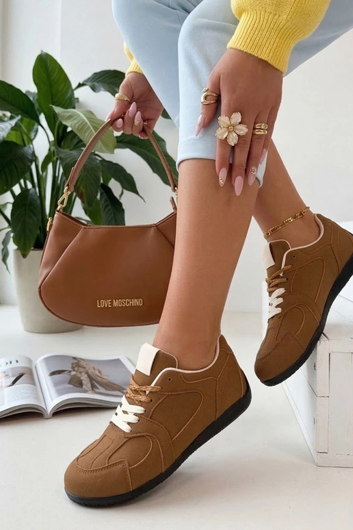 Scarpe da basket donne marroni Amaryllis