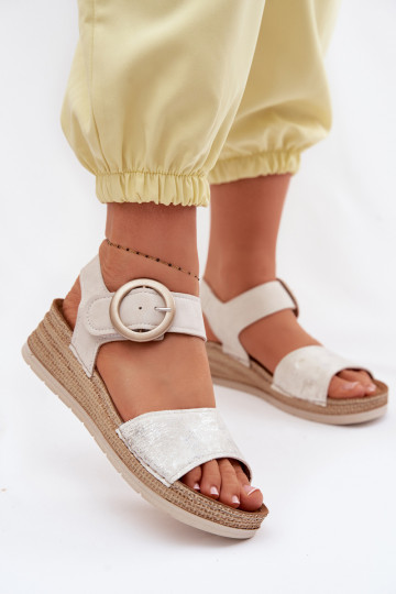 Sandali da donna Inblu RV000013 color sabbia 2