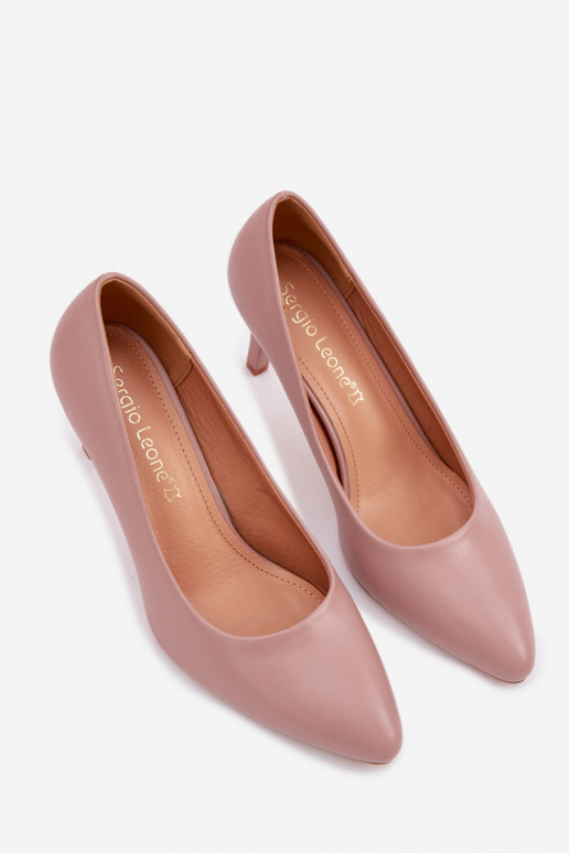 scarpe col tacco alto Eko Pelle Sergio Leone 1336 LaAendoAe