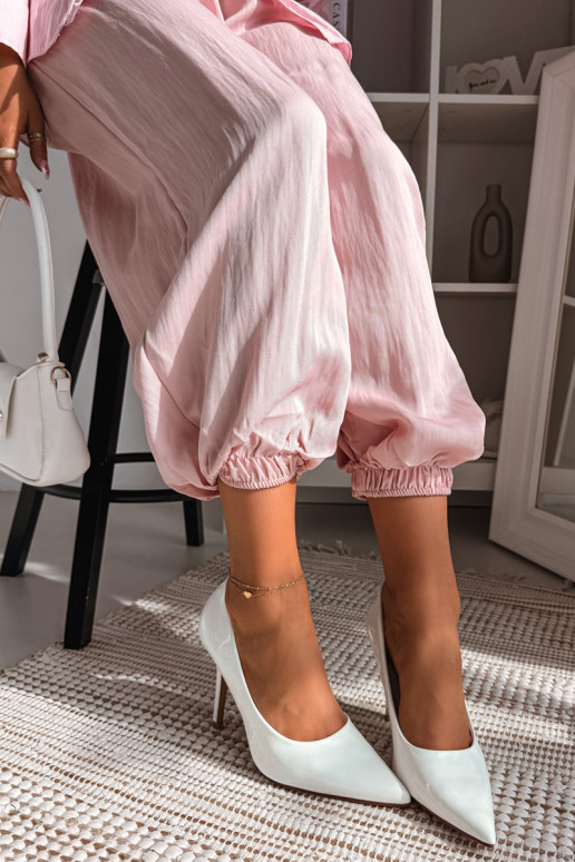 Tacchi alti classici in verniceImitacji Skóry Colore bianco Odira