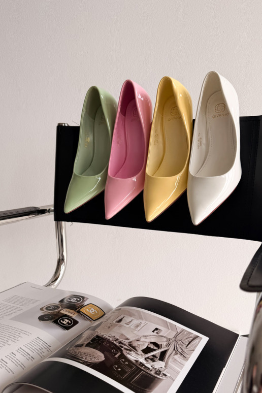 Tacchi alti classici in verniceImitacji Skóry colore rosa Odira