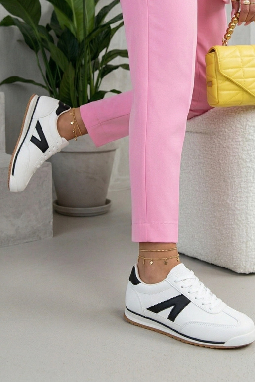 Scarpe sportive bianche con elementi...