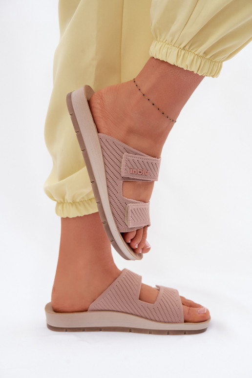 Pantofole da donna INBLU AG000015 colore rosa