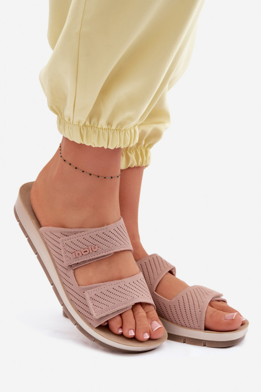 Pantofole da donna INBLU AG000015 colore rosa