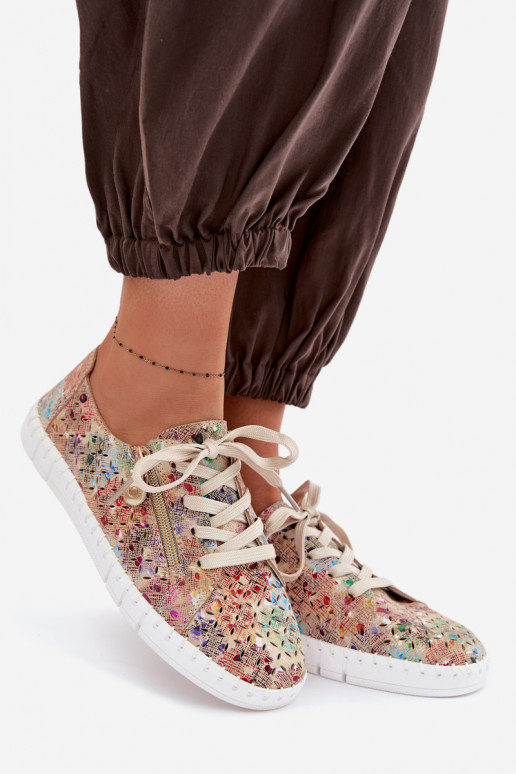 con elementi traforati scarpeAbilitatoturalnego dalla pelle scamosciatau Colori differenti Kamelia