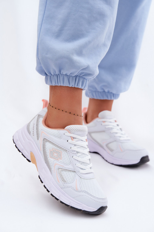 scarpe da ginnastica Scarpe modello sneakers Femminile LOTTO KITAURA Colore bianco