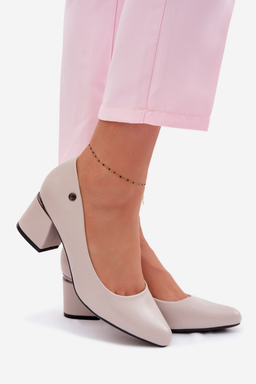 Scarpe con i tacchi Vinceza 62292 colore grigio