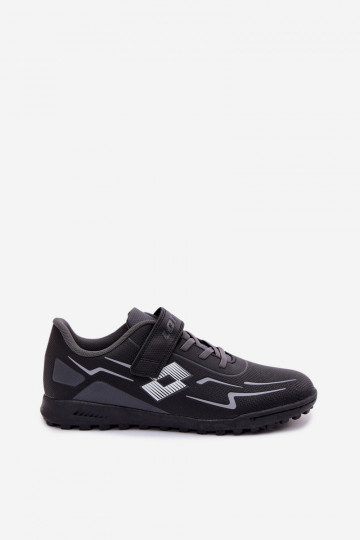Scarpe sportive per bambini LOTTO KOBALTO 2601520 nere e grigie 2