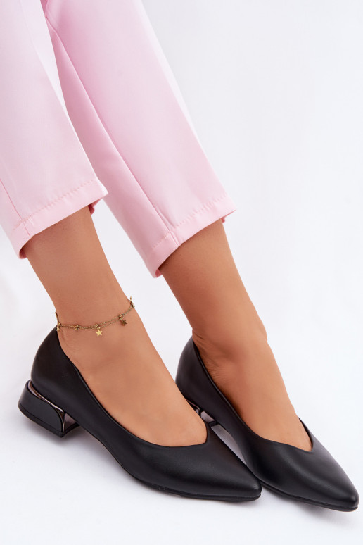 Ballerine Con tacco basso Vinceza 62280 colore nero