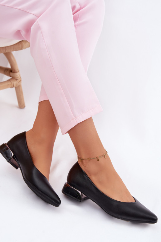 Ballerine Con tacco basso Vinceza 62280 colore nero