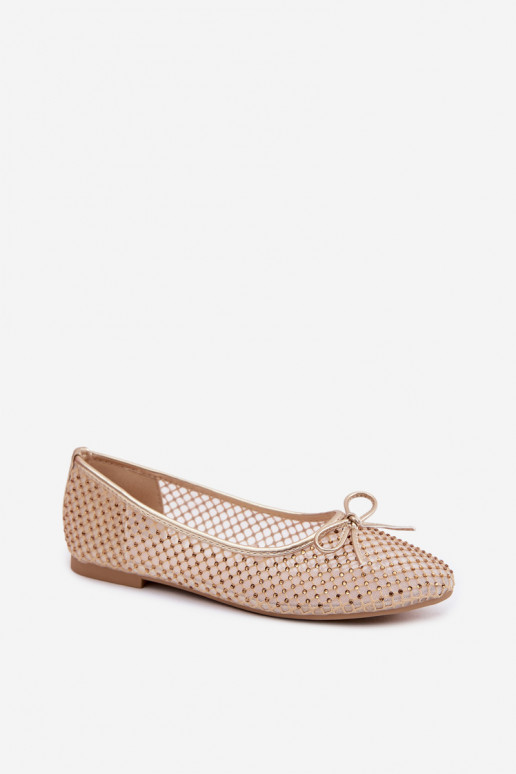 griglia Ballerine Con decorazione Vinceza 62270 colore dorato