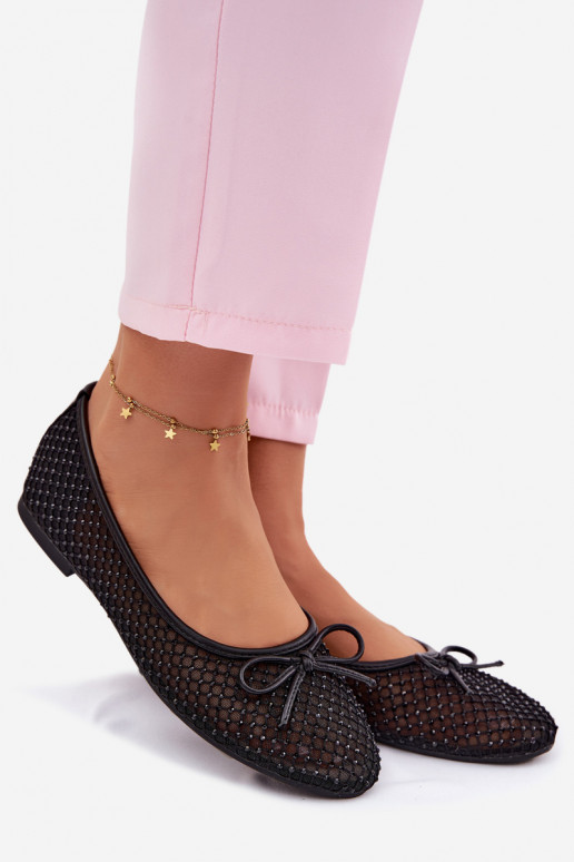 griglia Ballerine Con decorazione Vinceza 62270 colore nero