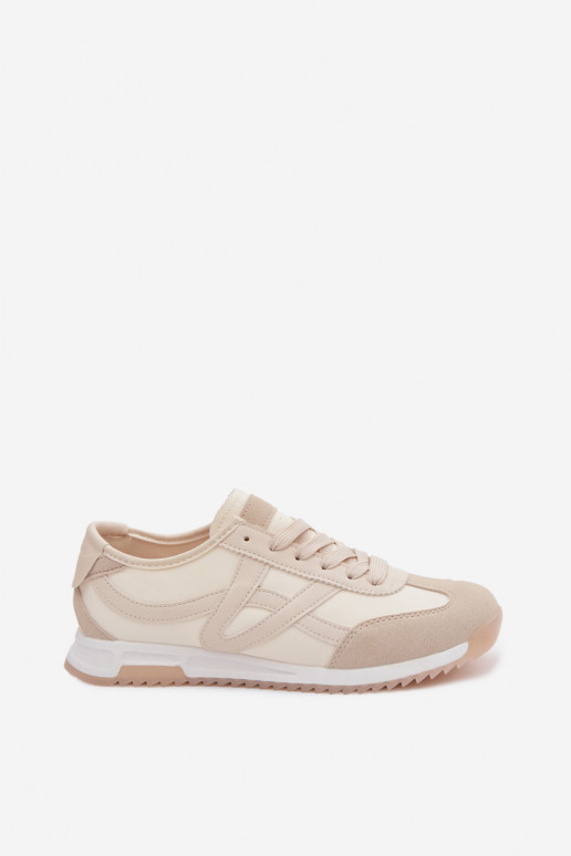 Scarpe modello sneakers Femminile Vinceza 11674 beige