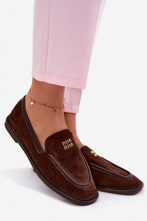 isoscele mocassini da donnaLamóAką Vinceza 62271 CzekoladoAe