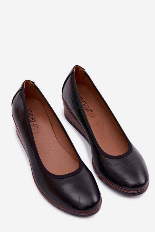 scarpe Femminile con una piattaforma Vinceza 58628 colore nero