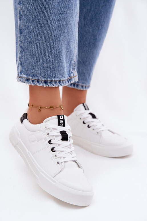 Scarpe per il tempo libero Big Star NN274444 Memory Foam System Colore bianco