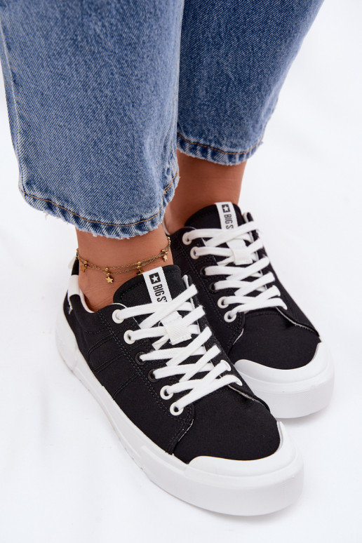 Scarpe per il tempo libero Big Star NN274446 Memory Foam System colore nero