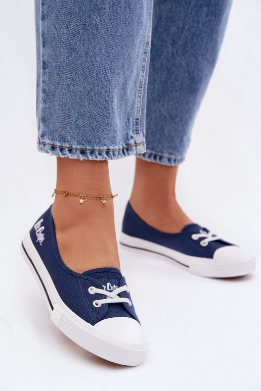 Scarpe da ginnastica Scarpe per il tempo libero Lee Cooper LCIN-26-31-4355 blu scuro