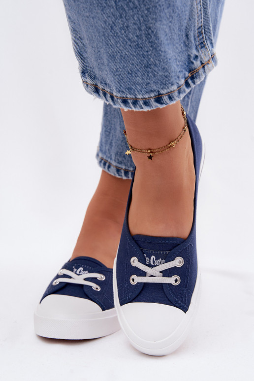 Scarpe da ginnastica Scarpe per il tempo libero Lee Cooper LCIN-26-31-4355 blu scuro