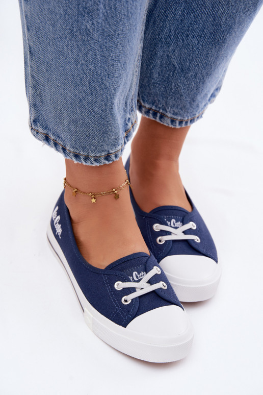 Scarpe da ginnastica Scarpe per il tempo libero Lee Cooper LCIN-26-31-4355 blu scuro