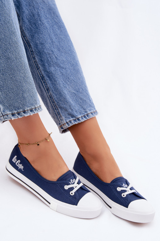 Scarpe da ginnastica Scarpe per il tempo libero Lee Cooper LCIN-26-31-4355 blu scuro