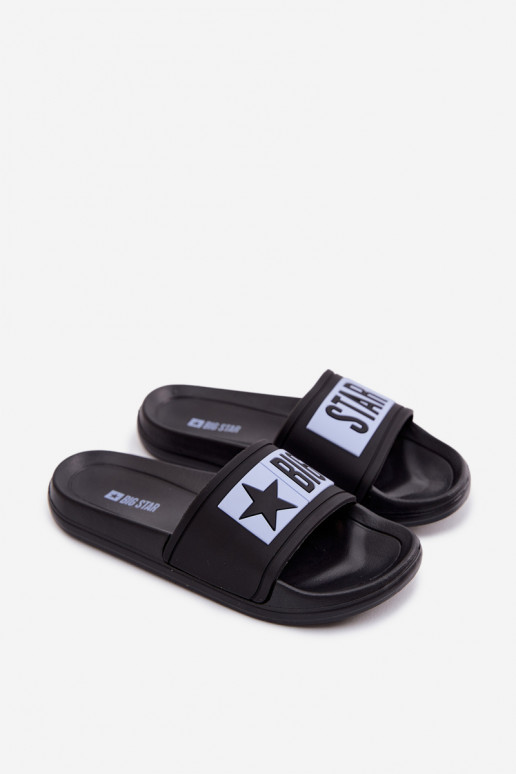 Pantofole Infantile Big Star TT374A003 Nero e-colore blu