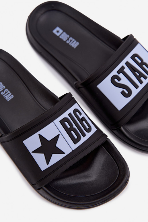 Pantofole Infantile Big Star TT374A003 Nero e-colore blu