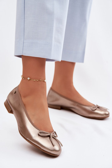 Ballerine Femminile Deveciejka P6800-25 colore dorato 2