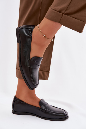 MocassiniAbilitatoturalnej Skóry Vinceza 18121 colore nero