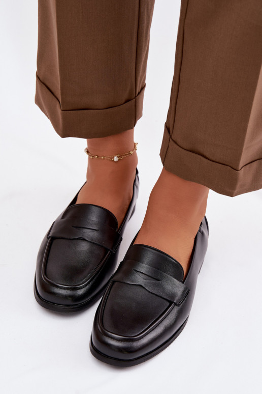 MocassiniAbilitatoturalnej Skóry Vinceza 18121 colore nero