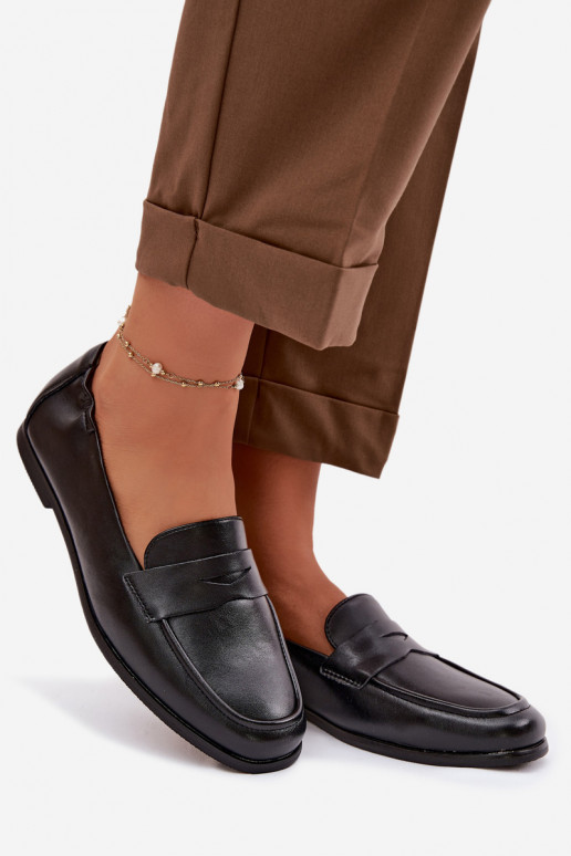 MocassiniAbilitatoturalnej Skóry Vinceza 18121 colore nero