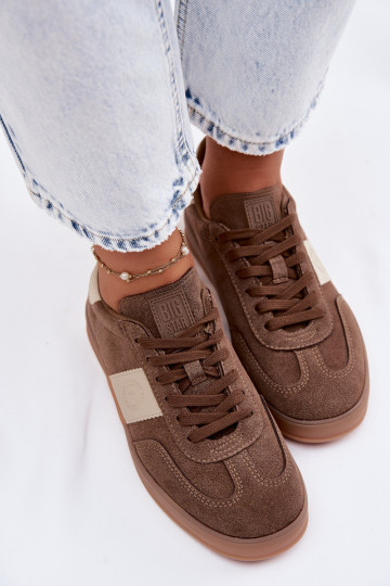 Sneakers da donna Big Star TT274116 color marrone