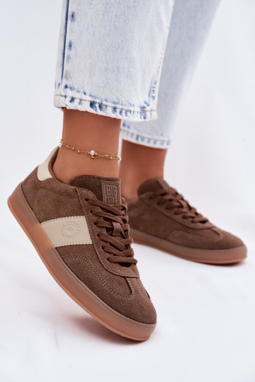 Sneakers da donna Big Star TT274116 color marrone 2