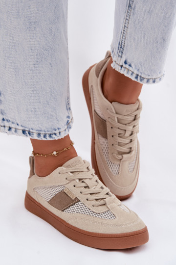 Sneakers da donna Big Star TT274759 color sabbia