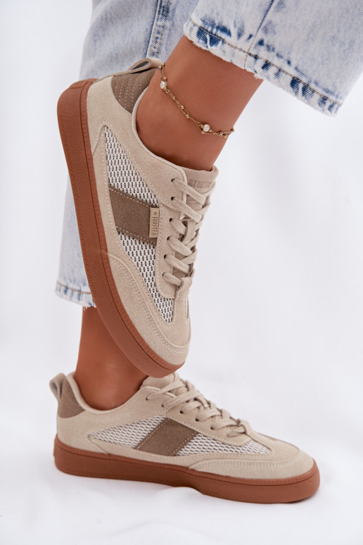 Scarpe modello sneakers Femminile Big Star TT274759 beige
