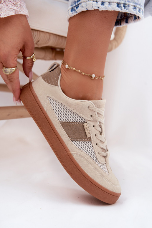 Scarpe modello sneakers Femminile Big Star TT274759 beige