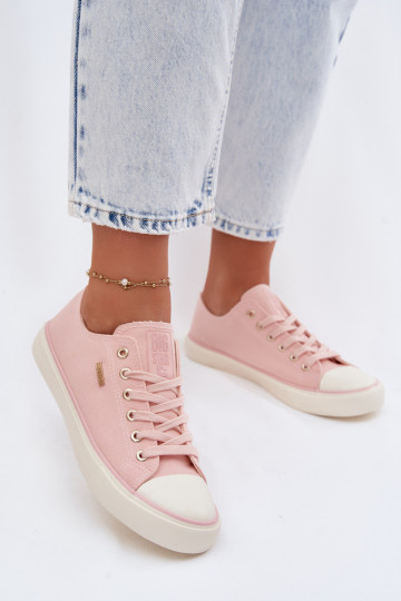 Scarpe basse casual Big Star TT274776 color rosa 2