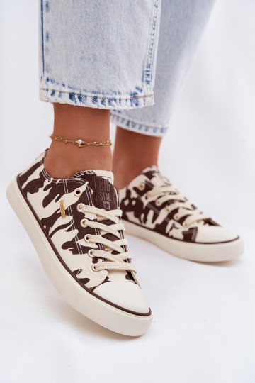 Scarpe basse casual Big Star TT274771 a fiori 2
