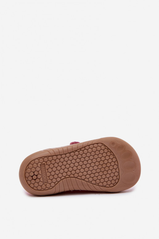 Pantofole Barefoot Infantile Infantile Milami colore rosa Saphira