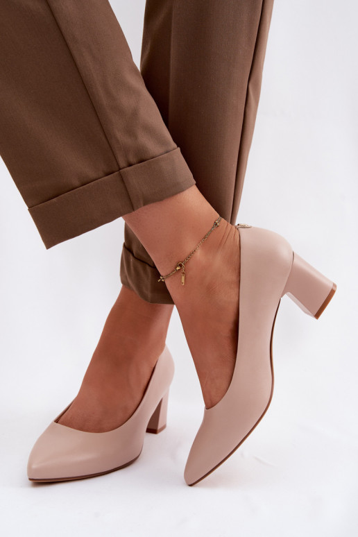 Scarpe con i tacchi Sergio Leone PB413 KremoAy colore rosa