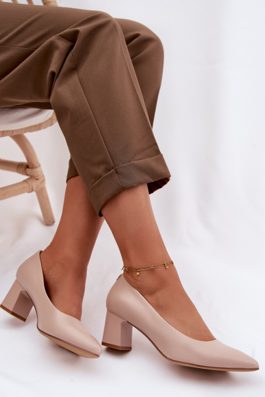 Scarpe con i tacchi Sergio Leone PB413 KremoAy colore rosa