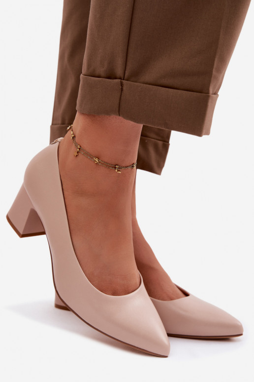 Scarpe con i tacchi Sergio Leone PB413 KremoAy colore rosa