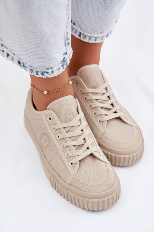 Basso Scarpe per il tempo libero Big Star TT274106 beige