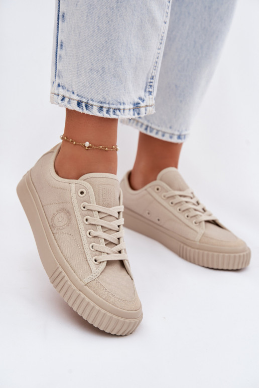Basso Scarpe per il tempo libero Big Star TT274106 beige