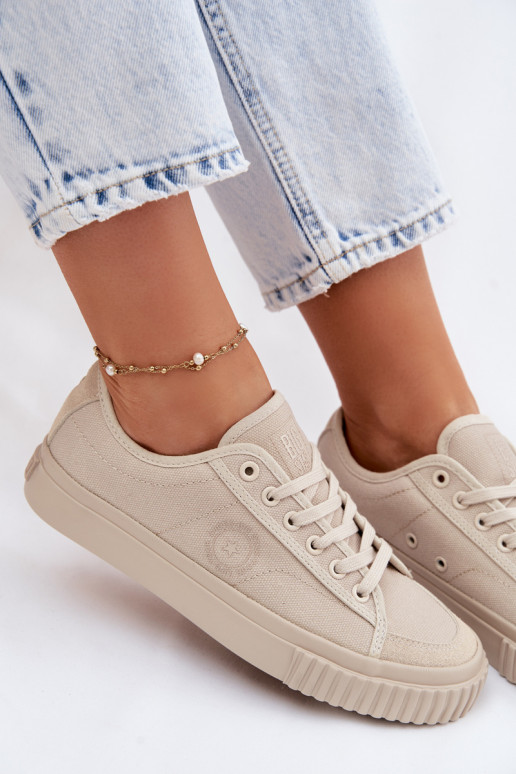 Basso Scarpe per il tempo libero Big Star TT274106 beige