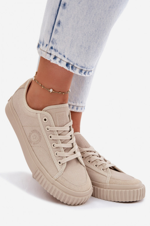 Basso Scarpe per il tempo libero Big Star TT274106 beige