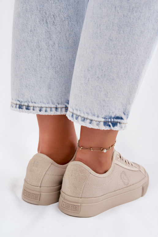 Basso Scarpe per il tempo libero Big Star TT274106 beige