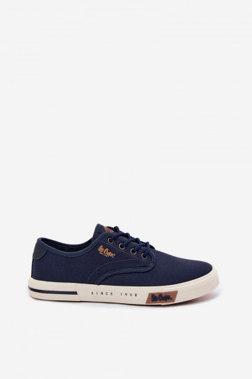 Scarpe casual da uomo Lee Cooper LCIN-26-02-4087 blu scuro